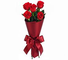 Букет 5 Красных роз Эдлесс Лав в Каневской