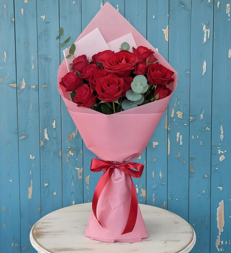 Букет цветов из: Розы в Каневской