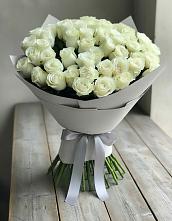 Букет 35 Белых роз #REPLACE_PRED# Каневской