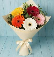 Букет цветов из:  Герберы в Каневской
