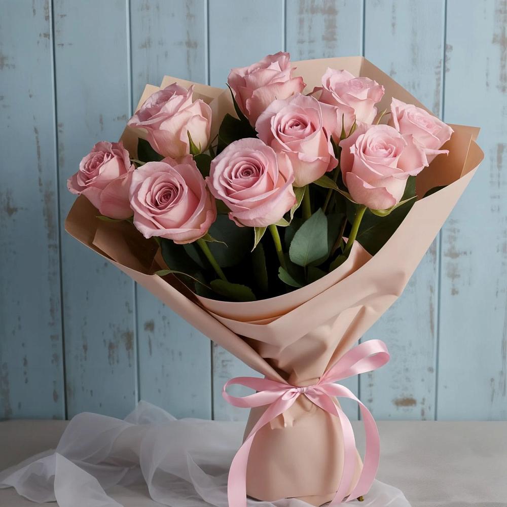 Букет цветов из: Розы в Каневской