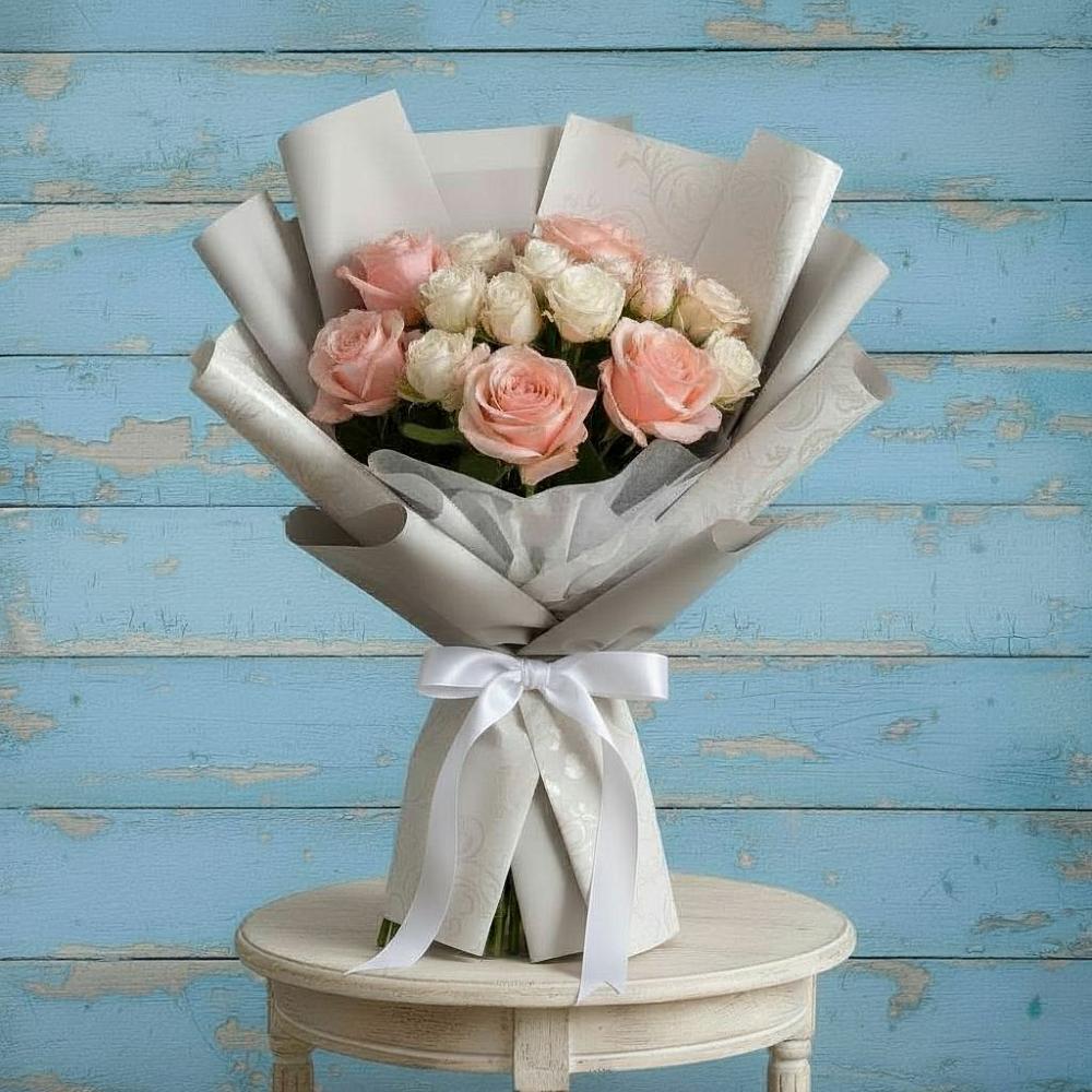 Букет цветов из: Розы в Каневской