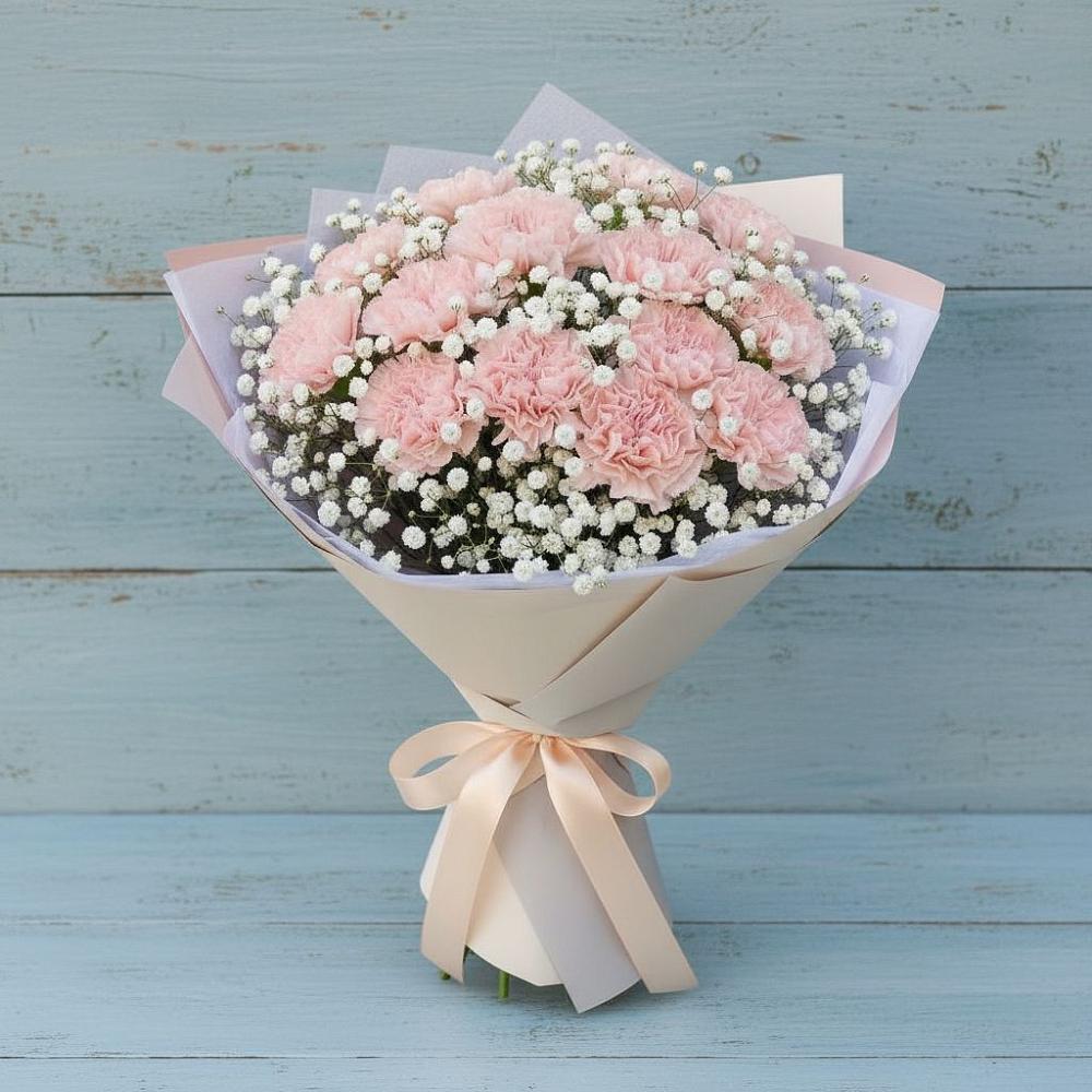 Букет цветов из: Гвоздики в Каневской