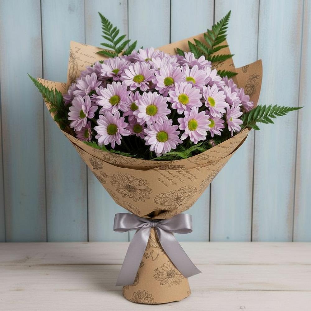 Букет цветов из: Хризантемы в Каневской