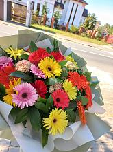 Букет цветов из:  Герберы #REPLACE_PRED# Каневской