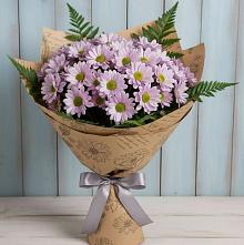 Букет цветов из:  Хризантемы #REPLACE_PRED# Каневской