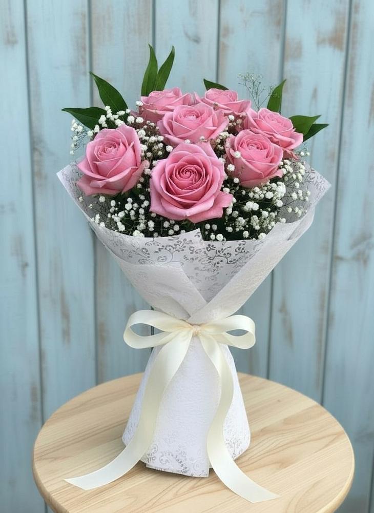 Букет цветов из: Розы в Каневской