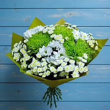 Букет цветов из:  Хризантемы #REPLACE_PRED# Каневской