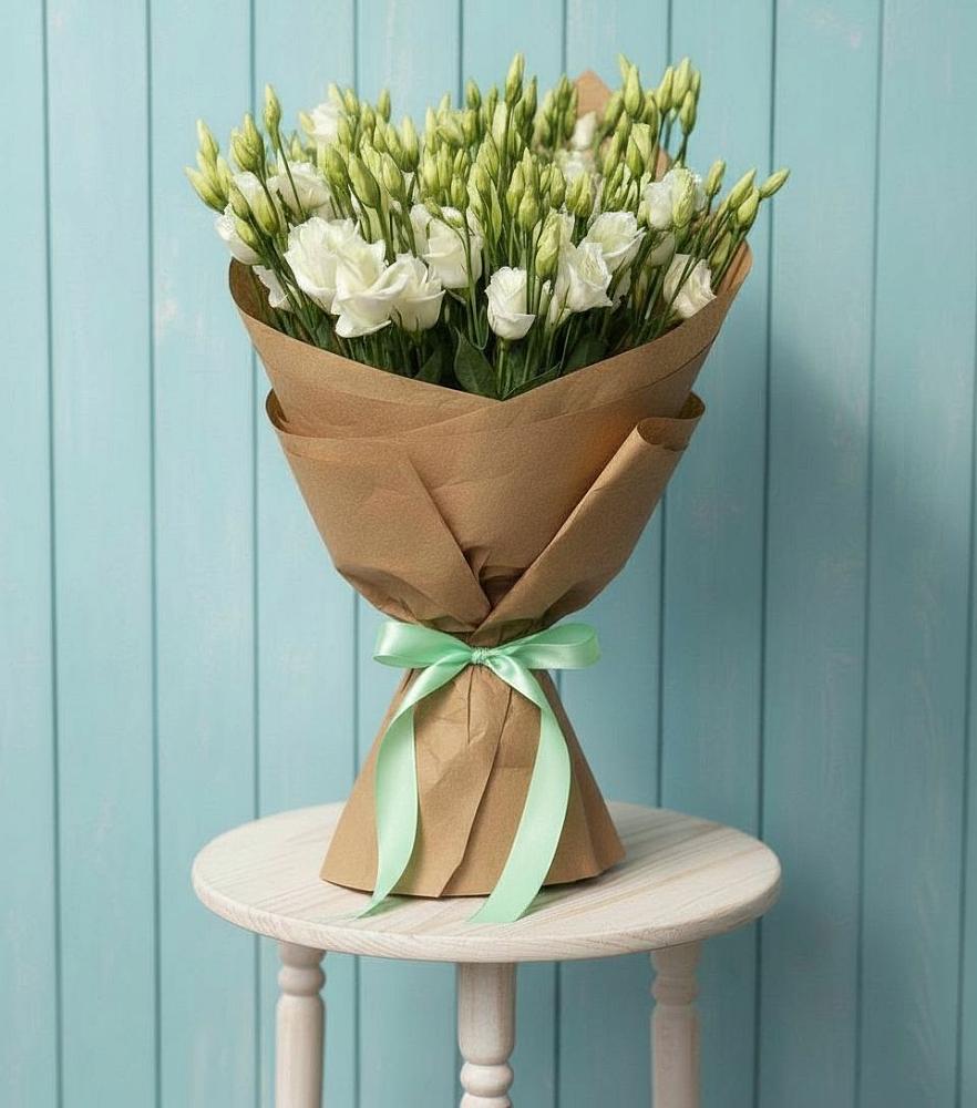 Букет цветов из: Лизиантусы в Каневской