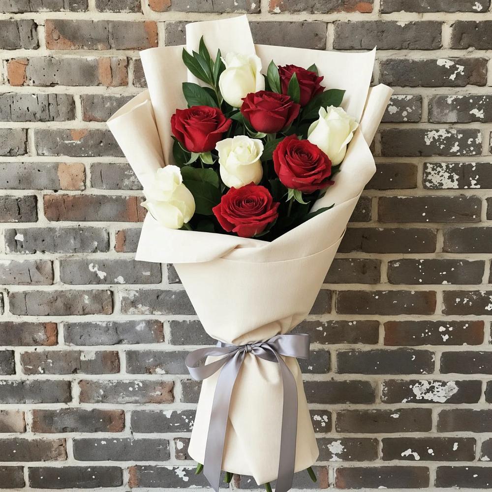 Букет цветов из: Розы в Каневской