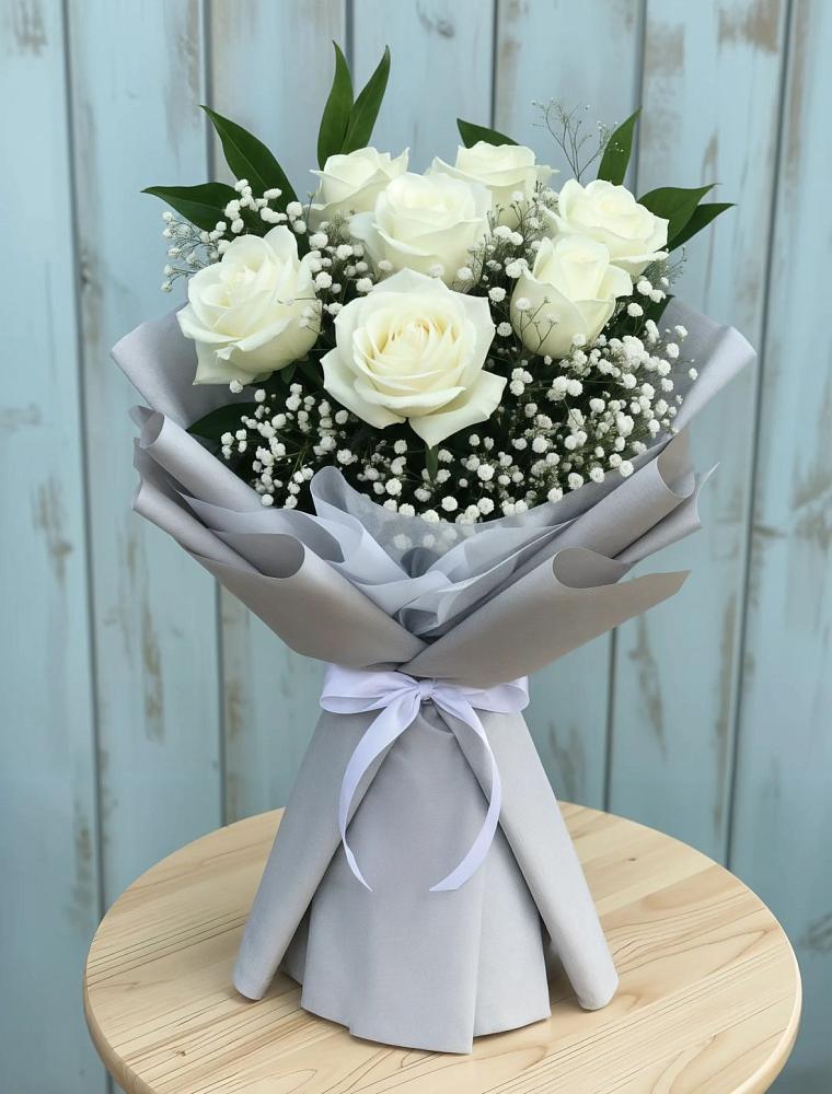 Букет цветов из: Розы в Каневской