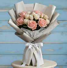 Букет цветов из:  Розы #REPLACE_PRED# Каневской