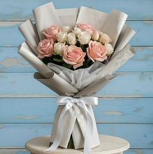 Букет цветов из:  Розы в Каневской