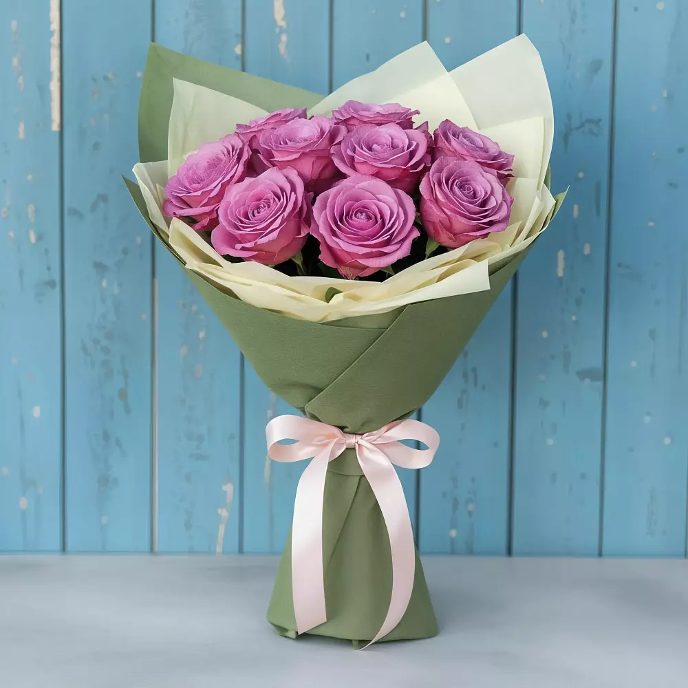 Букет Розы Фёрст Леди в Каневской