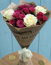 Букет цветов из:  Розы в Каневской