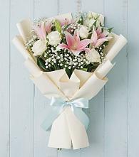 Букет цветов из:  Лилии в Каневской