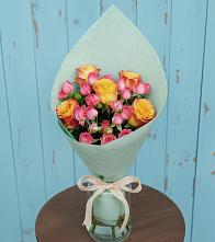 Букет цветов из:  Розы в Каневской