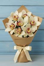 Букет цветов из:  Орхидеи и Розы в Каневской